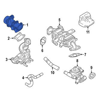 Mazda OE - Exhaust Gas Recirculation (EGR) Valve