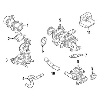 Mazda OE - Emission System - EGR System (Y Engine VIN Character)