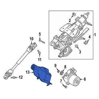 Mazda OE - Steering Coupling Boot
