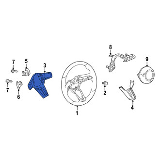 Mazda OE - Steering Wheel Back Cover