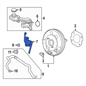 Mazda OE - Brake Master Cylinder Reservoir Bracket