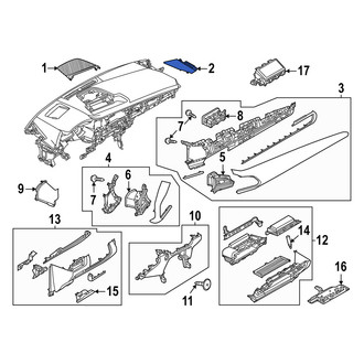 Mazda OE - Left Upper Instrument Panel Side Cover