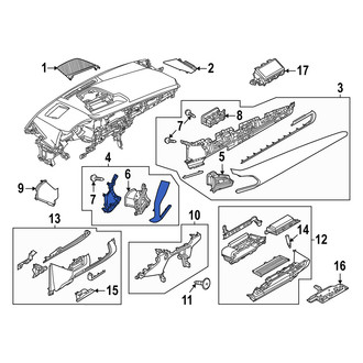 Mazda OE - Left Instrument Panel Trim Panel