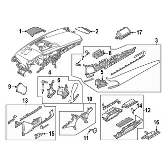 Mazda OE - Instrument Panel Components