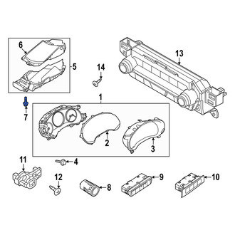 Mazda OE - Instrument Panel Lens Screw