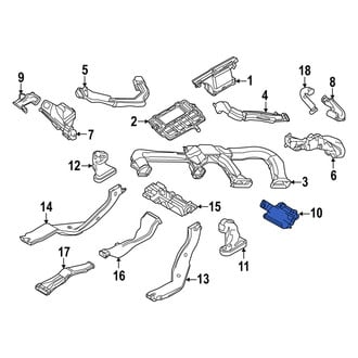 Mazda OE - Center Instrument Panel Air Duct