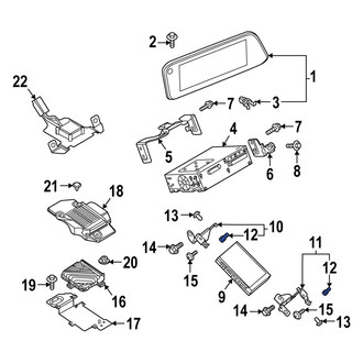 Mazda OE - Radio Insulator