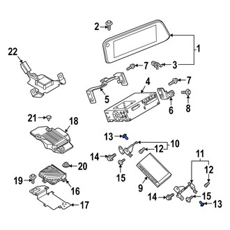 Mazda OE - Radio Screw