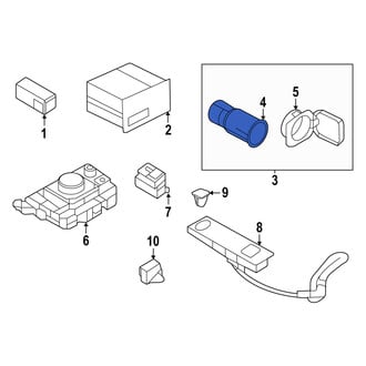 Mazda OE - 12 Volt Accessory Power Outlet