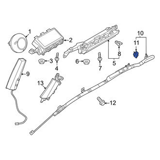 Mazda OE - Front Curtain Air Bag Clip