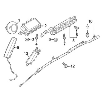 Mazda OE - Restraint Systems - Air Bag Components (Air Bags)