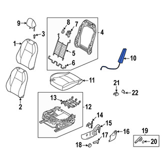 Mazda OE - Front Left Seat Air Bag