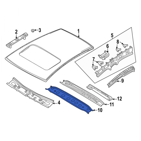 Roof Panel Reinforcement