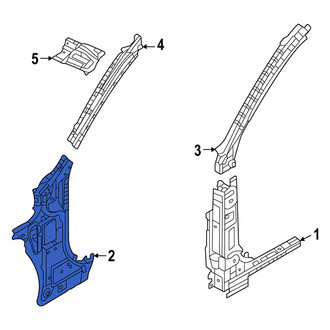 Mazda OE - Left Lower Body A-Pillar
