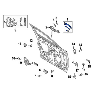 Mazda OE - Front Right Outer Exterior Door Handle