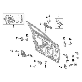 Mazda OE - Front Door - Lock & Hardware
