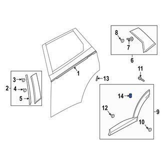 Mazda OE - Liftgate Finish Panel Insulator