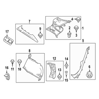 Mazda OE - Quarter Panel - Interior Trim
