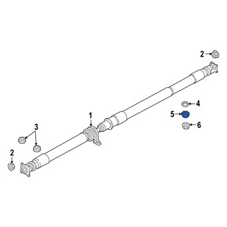 Mazda OE - Lower Drive Shaft Washer