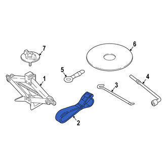 Mazda OE - Floor Jack Bracket