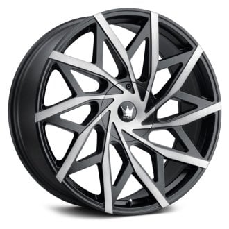 MAZZI® - 372 BIG EASY Black with Machined Dark Tint