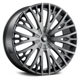 MAZZI® - 373 TWIST TIE Matte Black with Machined Dark Tint