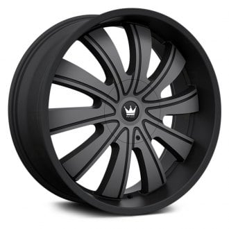 MAZZI® - 374 ROLLA Matte Black with Machined Dark Tint