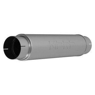 MBRP® - Installer Series™ Aluminized Steel Round Gray Exhaust Muffler (5" Center ID, 5" Center OD, 24" Length)