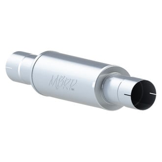 MBRP® - Steel Gray Exhaust Muffler (4" ID, 4" OD, 24" Length)