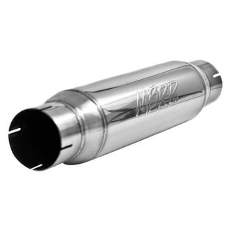 MBRP® - 304 SS Exhaust Resonator (3" Center ID, 3" Center OD, 16" Length)