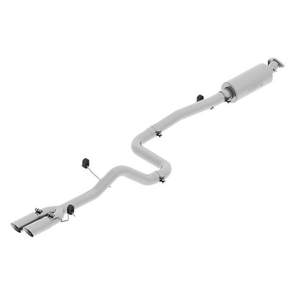 MBRP® - Installer Series™ Aluminized Steel Cat-Back Exhaust System, Ford Fiesta