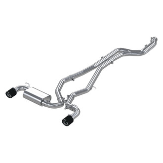 MBRP® - Pro Series™ 304 SS Cat-Back Exhaust System with Split Rear Exit
