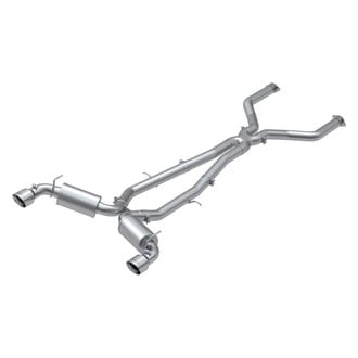 MBRP® - Pro Series™ 304 SS Cat-Back Exhaust System with Split Rear Exit
