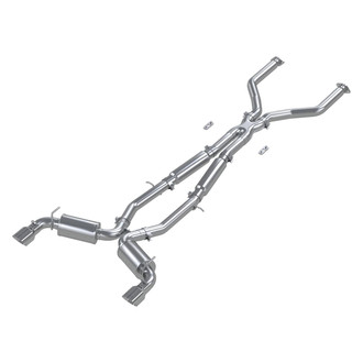 MBRP® - Armor Pro™ 304 SS Cat-Back Exhaust System with Split Rear Exit