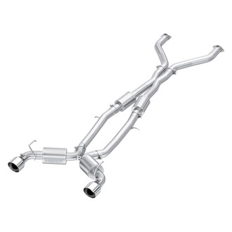 MBRP® - Armor Pro™ 304 SS Cat-Back Exhaust System with Split Rear Exit