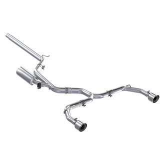 MBRP® - Armor Pro™ 304 SS Cat-Back Exhaust System with Split Rear Exit