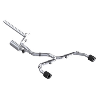 MBRP® - Armor Pro™ 304 SS Cat-Back Exhaust System with Split Rear Exit