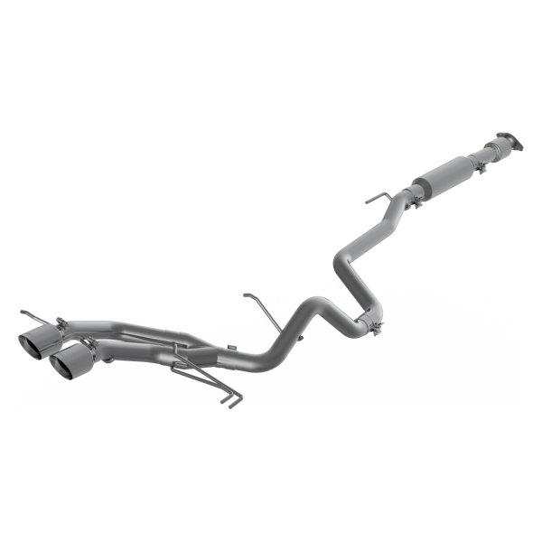 MBRP® - Installer Series™ Aluminized Steel Cat-Back Exhaust System, Hyundai Veloster