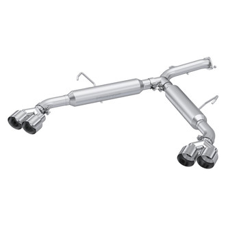 MBRP® - Armor Lite™ Aluminized Steel Axle-Back Exhaust System with Quad Rear Exit