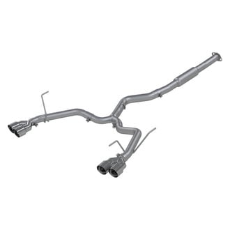 MBRP® - Pro Series™ 304 SS Race Version Cat-Back Exhaust System with Quad Rear Exit