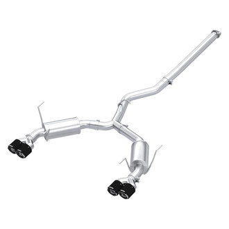MBRP® - Armor Pro™ 304 SS Street Profile Cat-Back Exhaust System with Quad Rear Exit