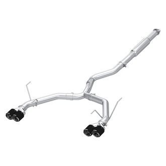 MBRP® - Armor Pro™ 304 SS Race Profile Cat-Back Exhaust System with Quad Rear Exit