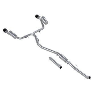 MBRP® - Armor Pro™ 304 SS Cat-Back Exhaust System with Split Rear Exit