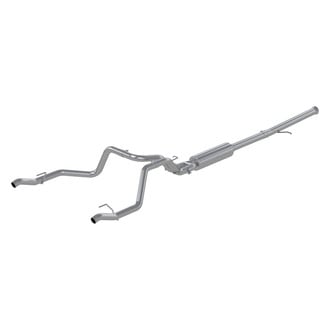 MBRP® - Installer Series™ Aluminized Steel Cat-Back Exhaust System with Split Rear Exit