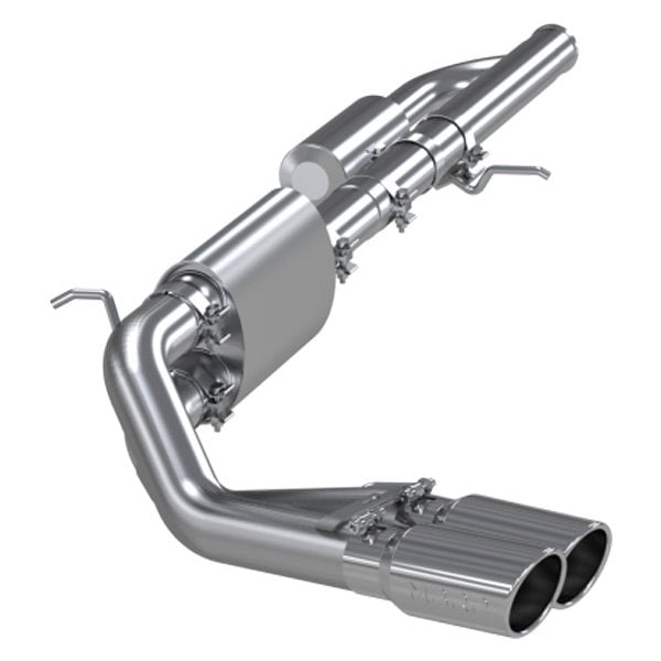 MBRP® S5081409 - XP Series™ 409 SS Cat-Back Exhaust System With Dual ...