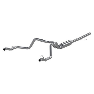 MBRP® - Installer Series™ Aluminized Steel Cat-Back Exhaust System with Split Rear Exit