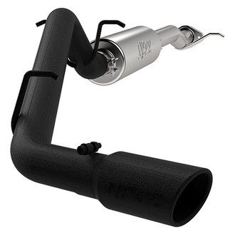 MBRP® - Black Series™ Aluminized Steel Cat-Back Exhaust System with Single Side Exit