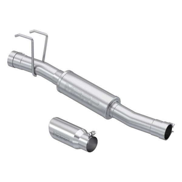 MBRP® - Armor Plus™ Silver Exhaust Muffler with Tip