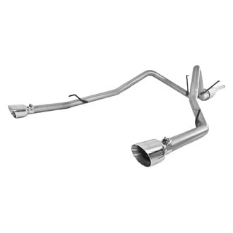 MBRP® S5146AL - Installer Series™ Aluminized Steel Cat-Back Exhaust System with Split Rear Exit