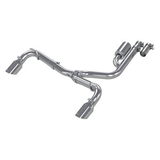 MBRP® - Pro Series™ 409 SS Resonator-Back Exhaust System with Split Rear Exit